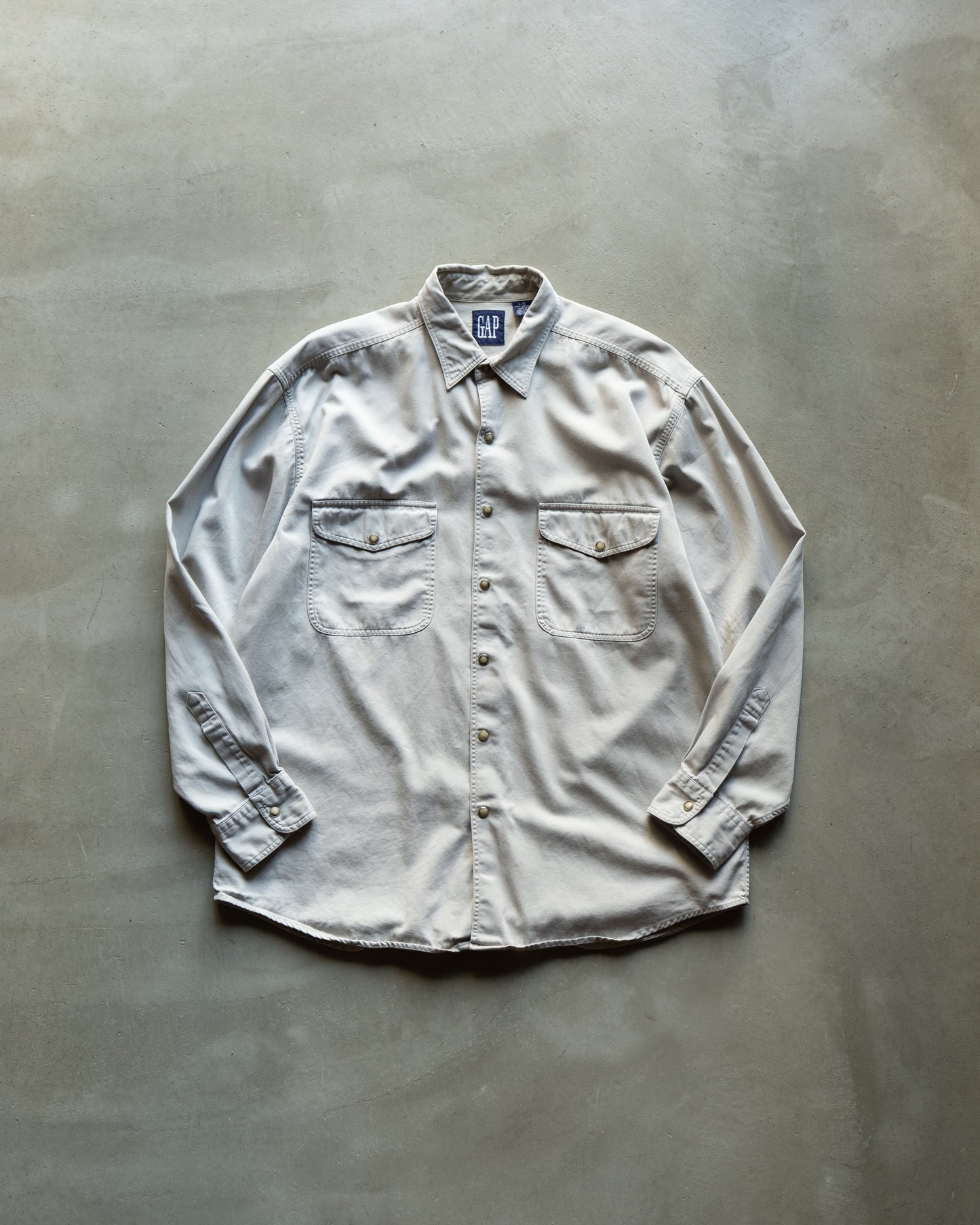 Old Gap  cotton design work shirts