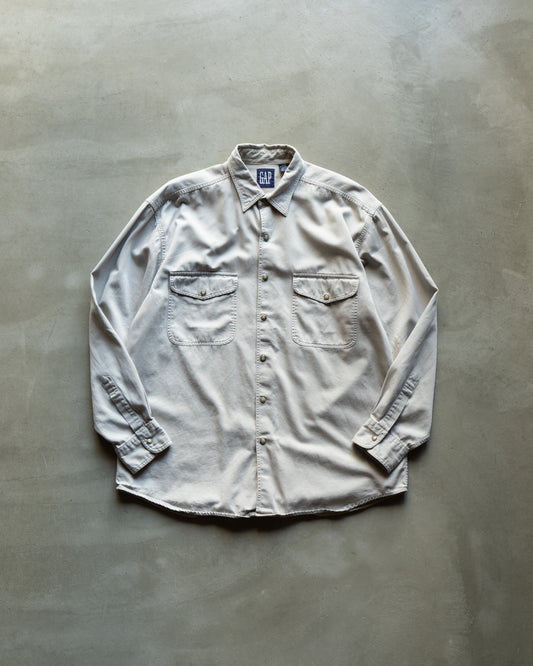 Old Gap  cotton design work shirts