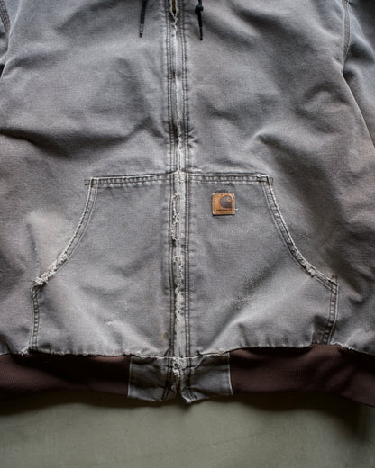 Carhatt Faded Destroyed Active Parka Jacket