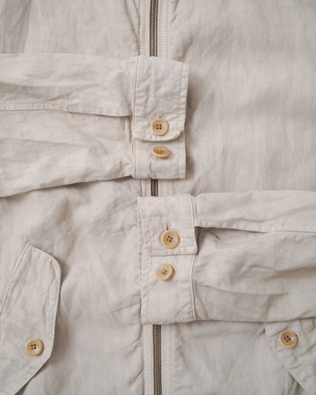 Banana Republic garment dye linen riders jacket