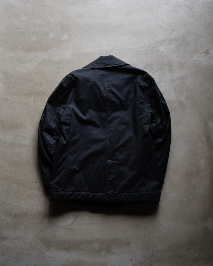 Calvin Klein cotton nylon double-breasted jacket