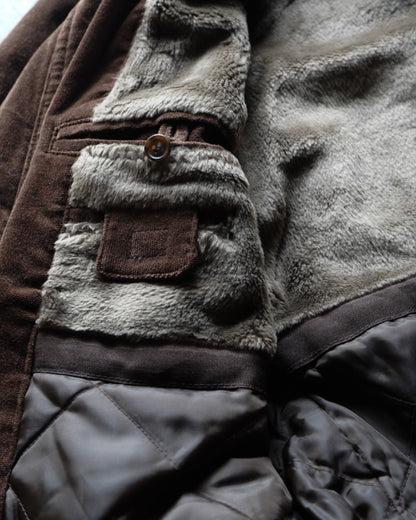 MCM Corduroy Hunting velour Coat