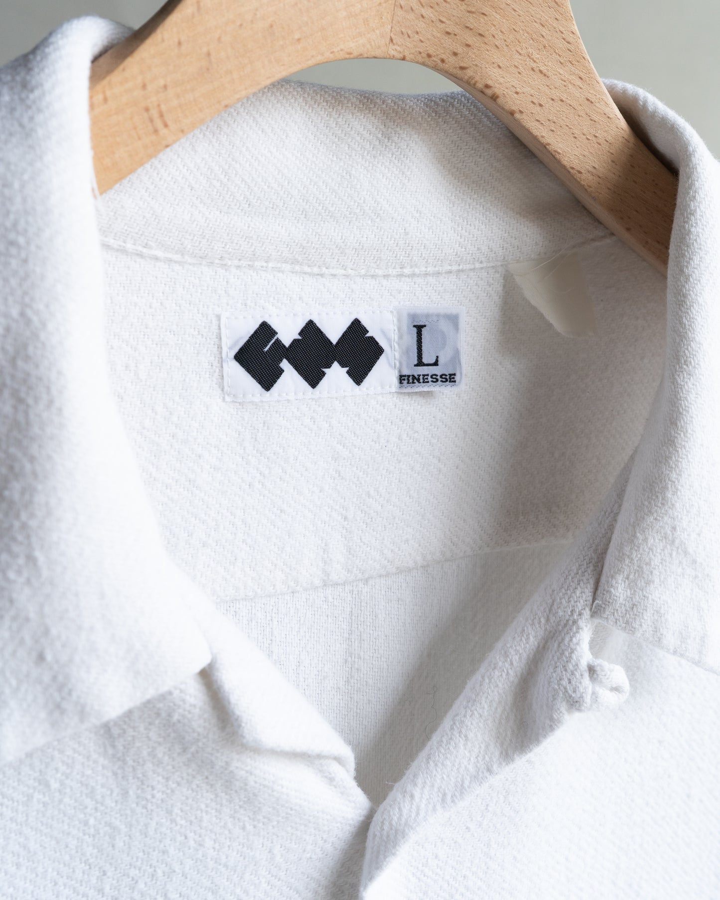 Finesse×Good Enough terry cloth open collar shirts