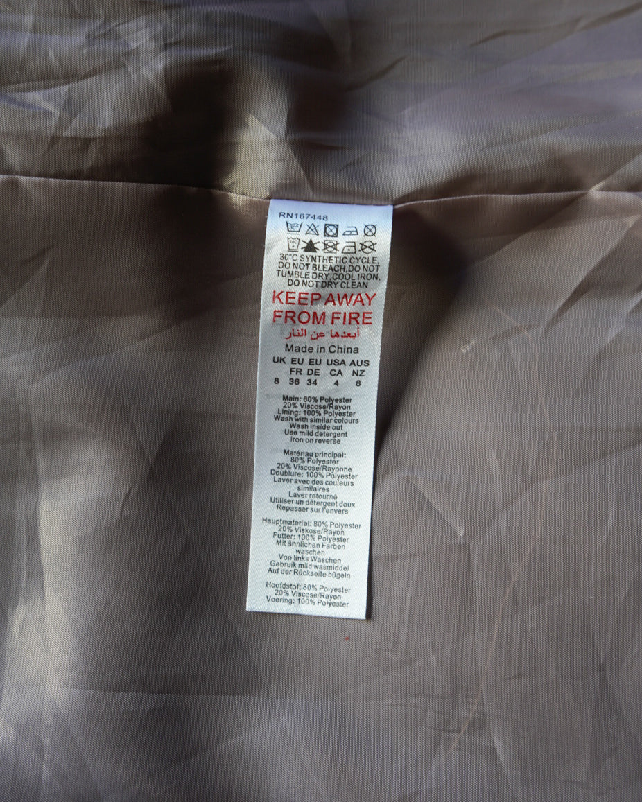 " ladies " shaggy tailored jacket