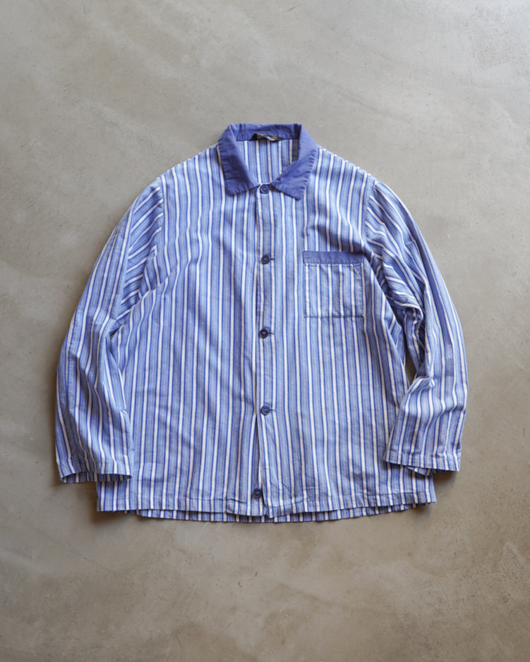 80's St Michael Multi-stripe pajama shirts