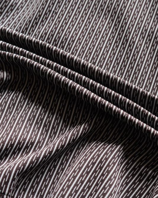 70s stripe design blouson jacket