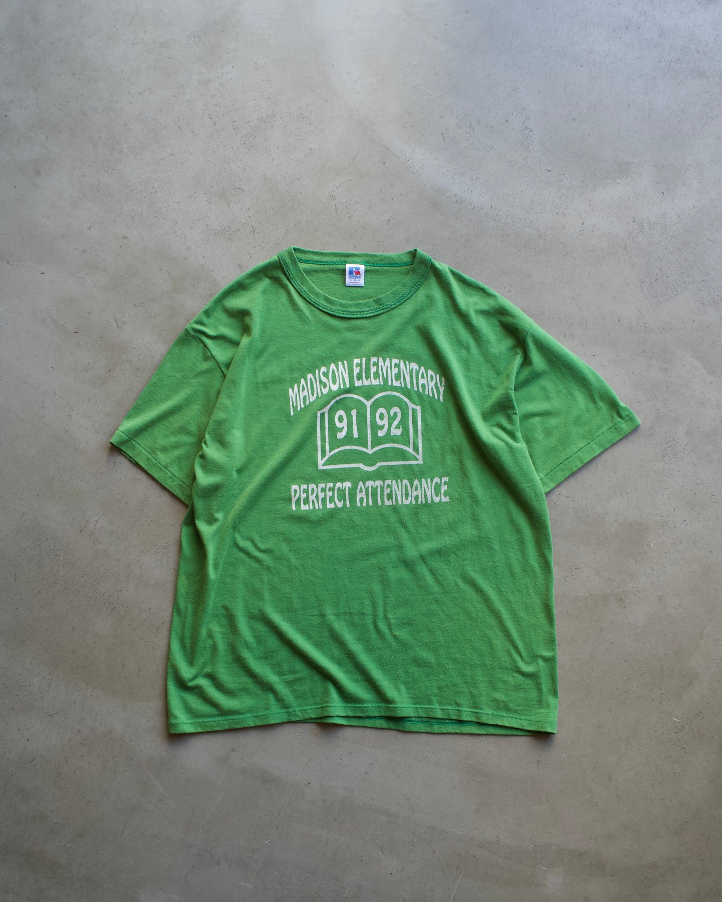 90's Russell college Design tee