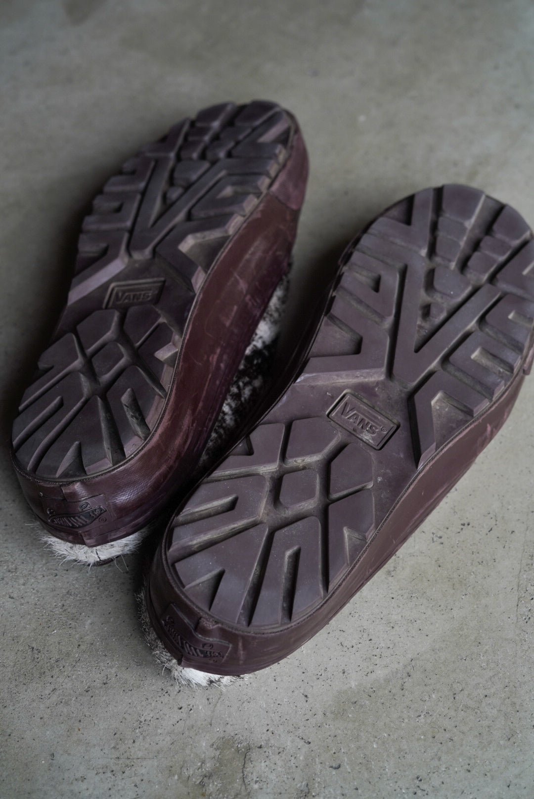 VANS Hair Calf Marble Slip-On