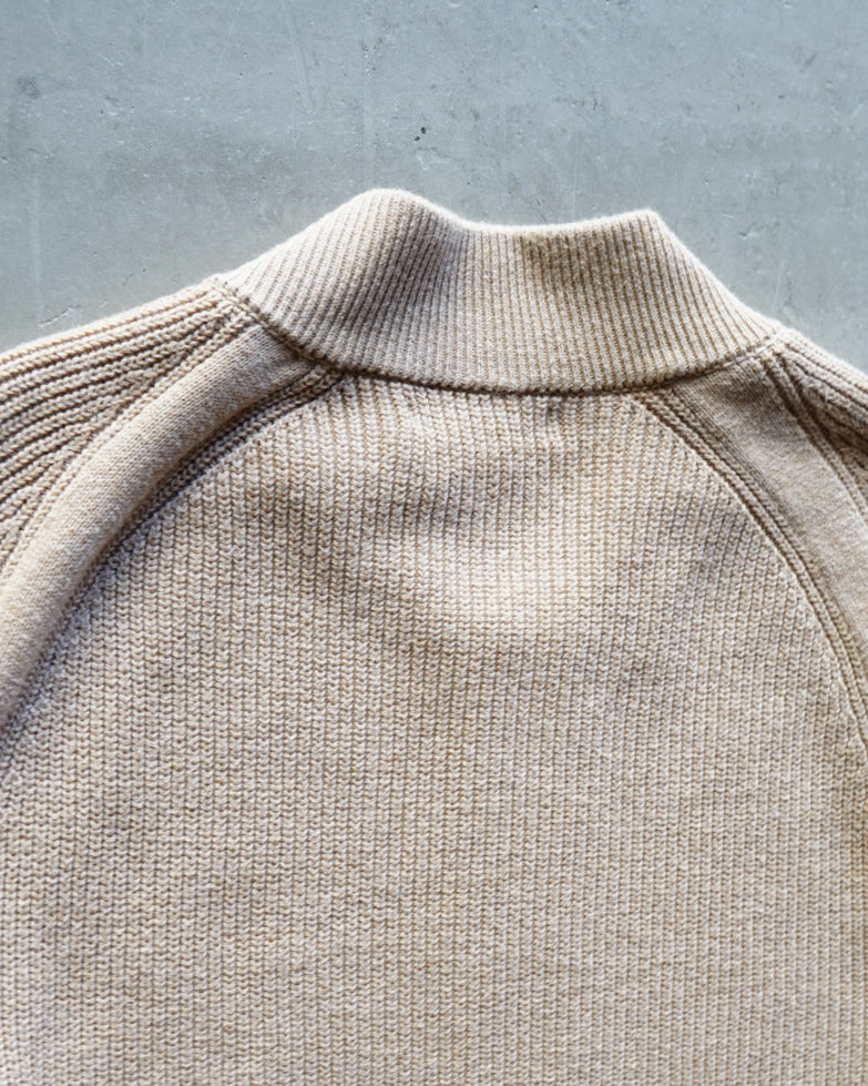 BANANA REPUBLIC Driver's Zip Up cotton Knit