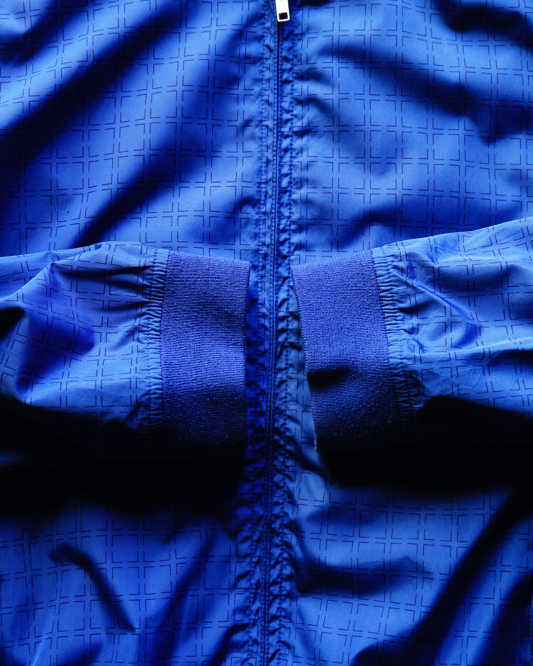 old stussy all pattern track nylon jacket