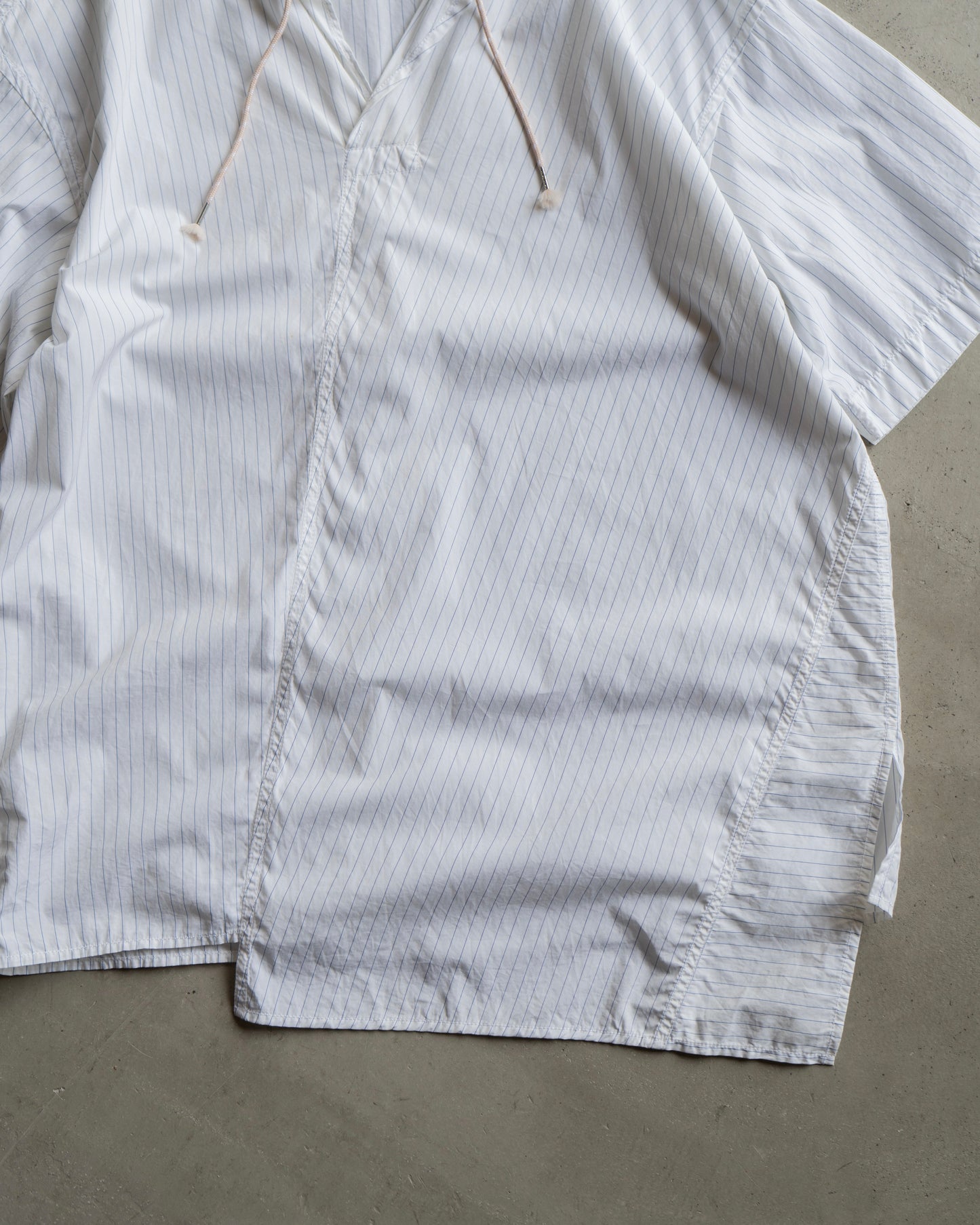 MADE IN ITALY MARNI stripe design short sleeve shirt