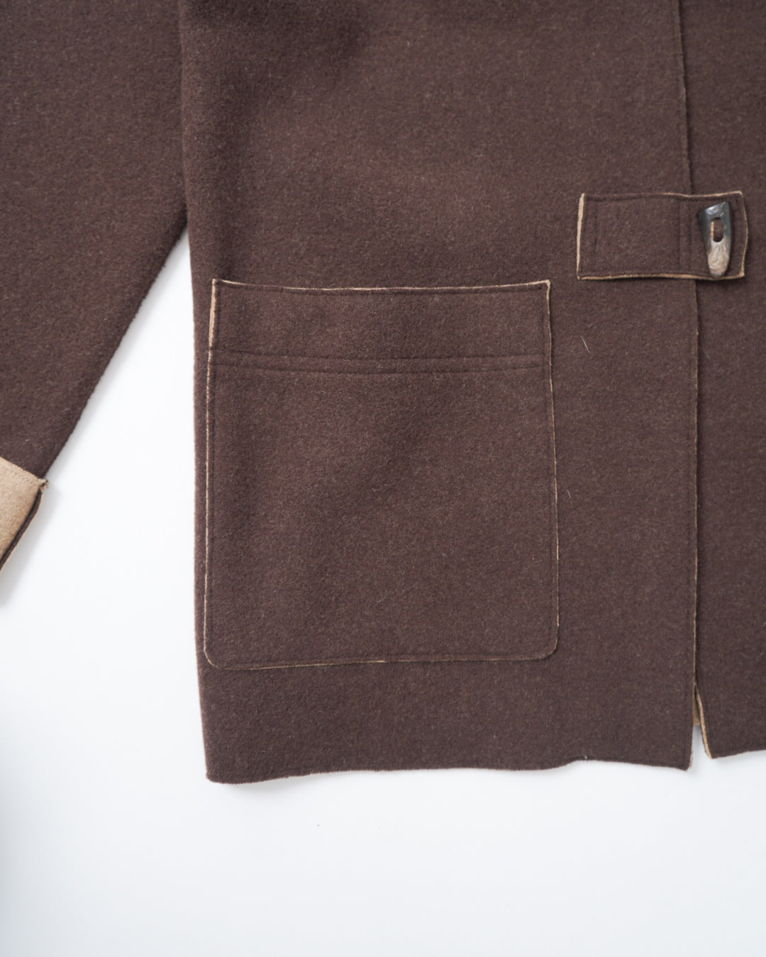 Ralph Lauren wool hooded toggle design jacket