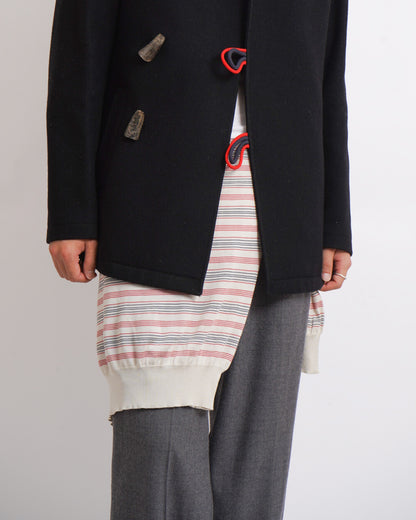 PRADA silk border knit