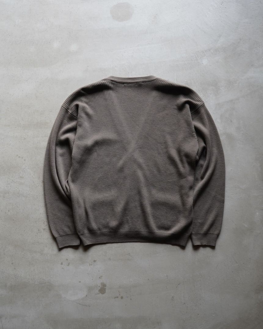 GIORGIO ARMANI wool knit cardigan