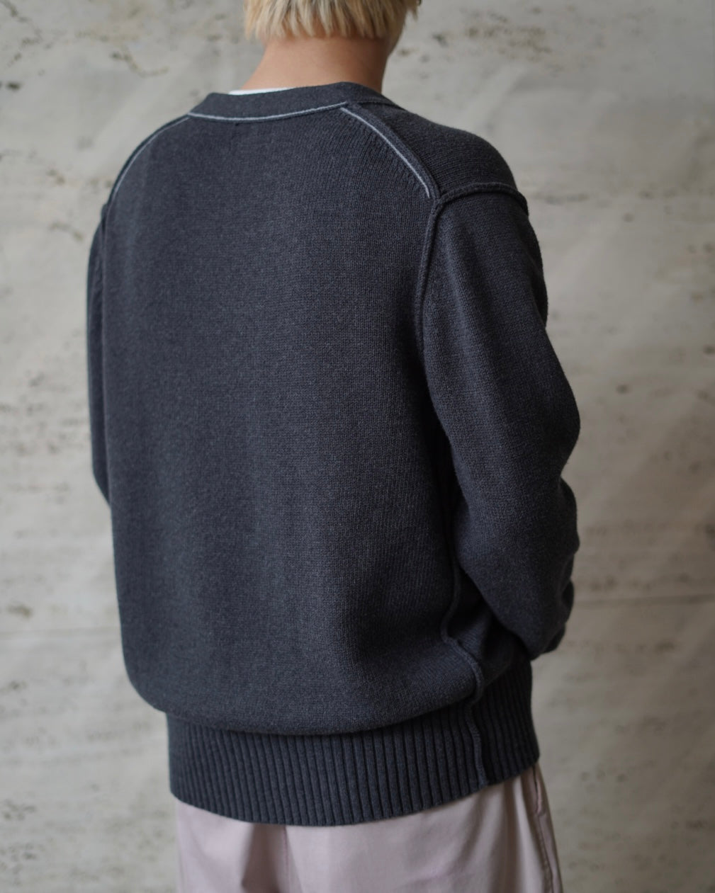 ARIZONA Inside-Out Design Cotton Cardigan