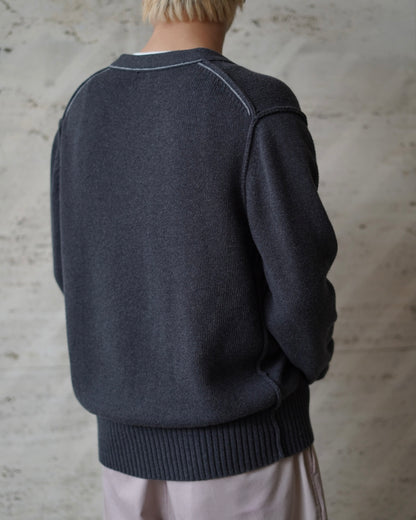 ARIZONA Inside-Out Design Cotton Cardigan