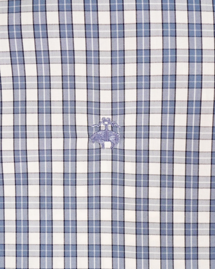 BROOKS BROTHERS button down check shirt