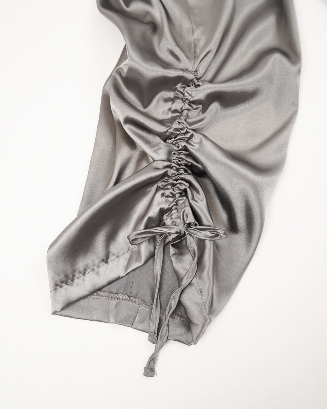 satin cargo easy pants