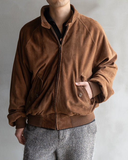 90s Ralph Lauren Suede Harrington Jacket