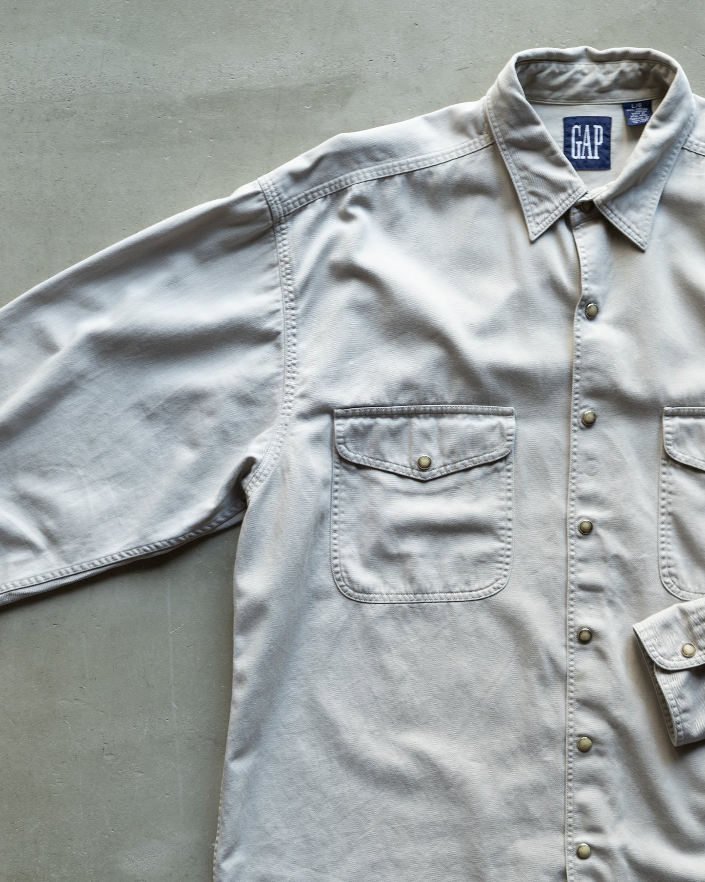 Old Gap  cotton design work shirts