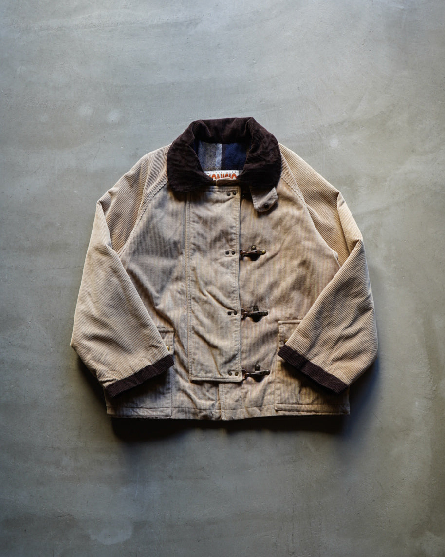 90s corduroy fireman jacket