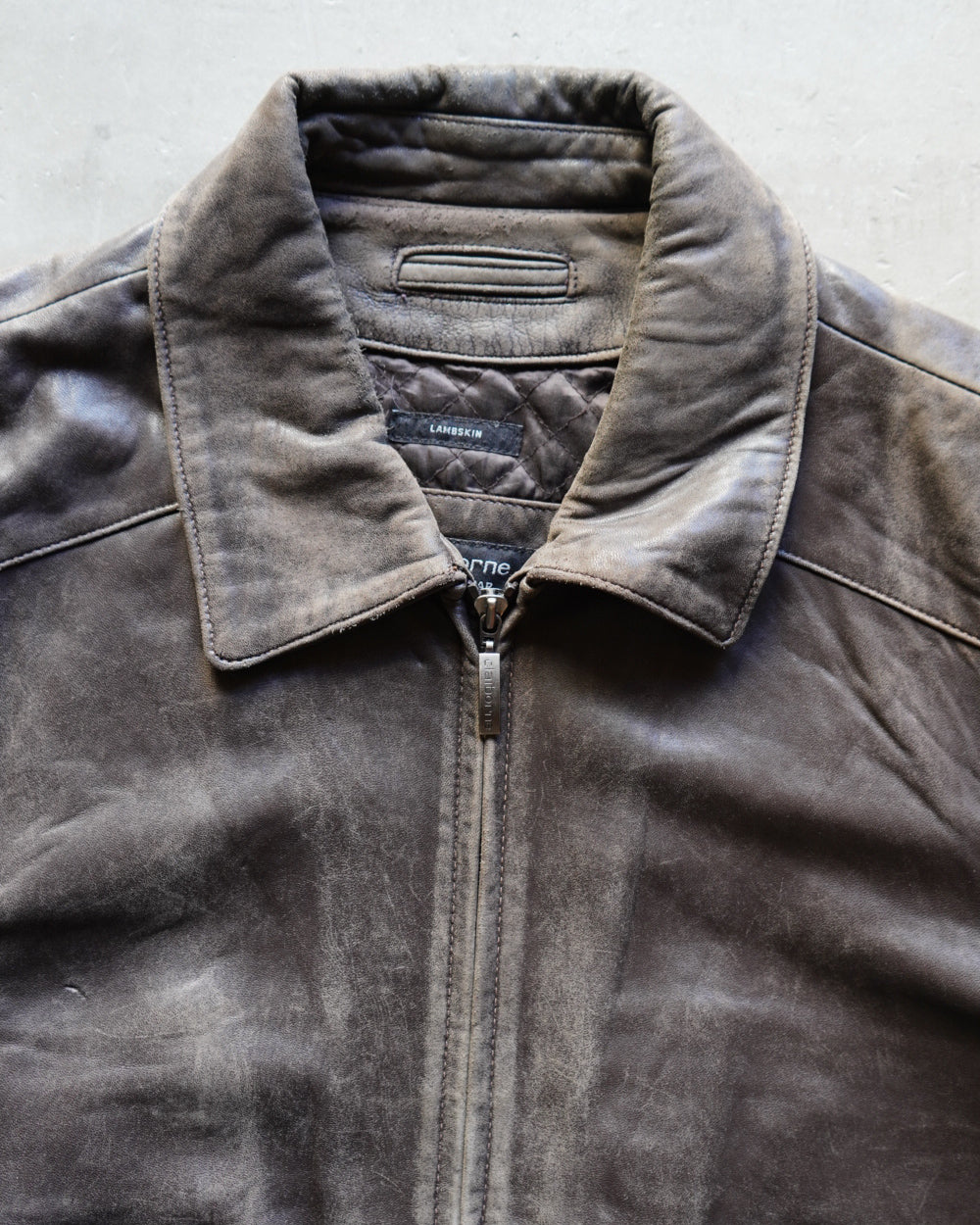 Sheep Leather flight type Bomber Jacket