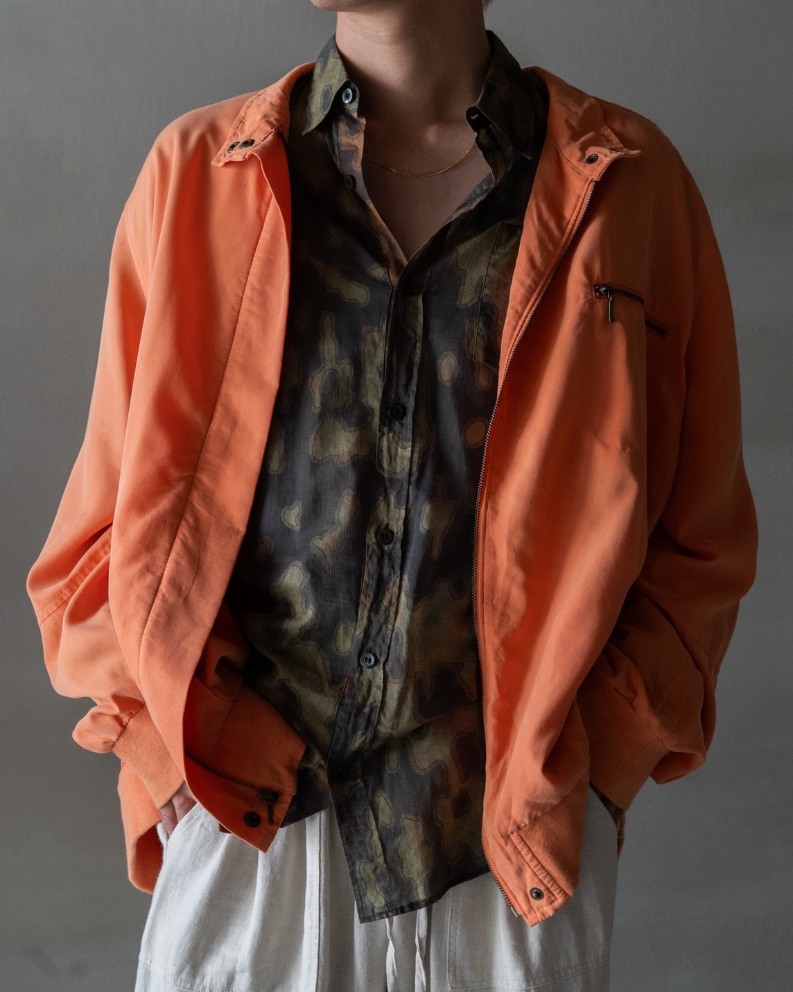 DRIES VAN NOTEN Cotton Sheer All-over design shirt