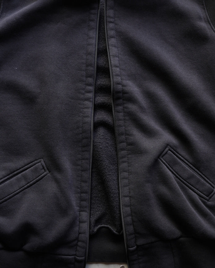 TRIKOPEN stand collar zip up vest