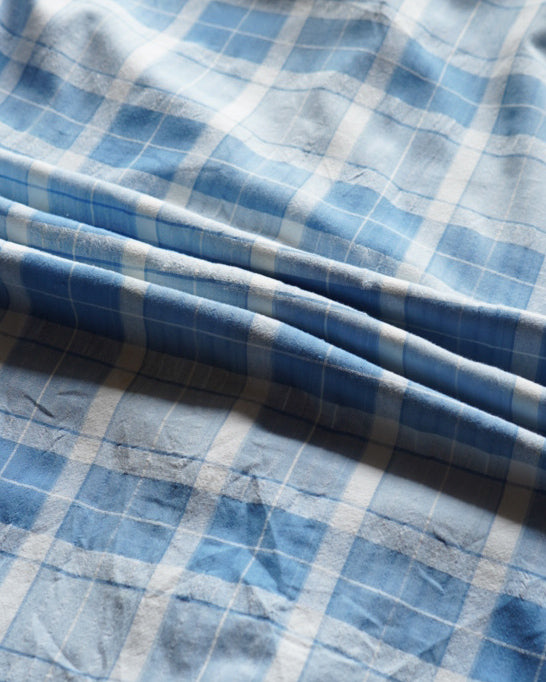 UOMO MODA check design shirt