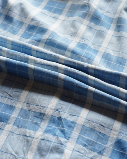 UOMO MODA check design shirt