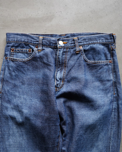 COMME des GARÇONS HOMME  straight silhouette denim pants