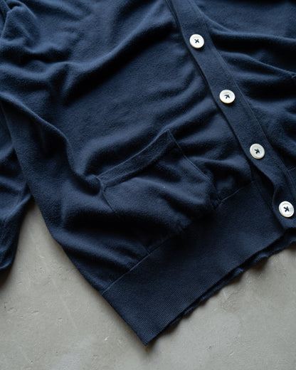 Ralph Lauren cotton design cardigan "made in Great Britain"