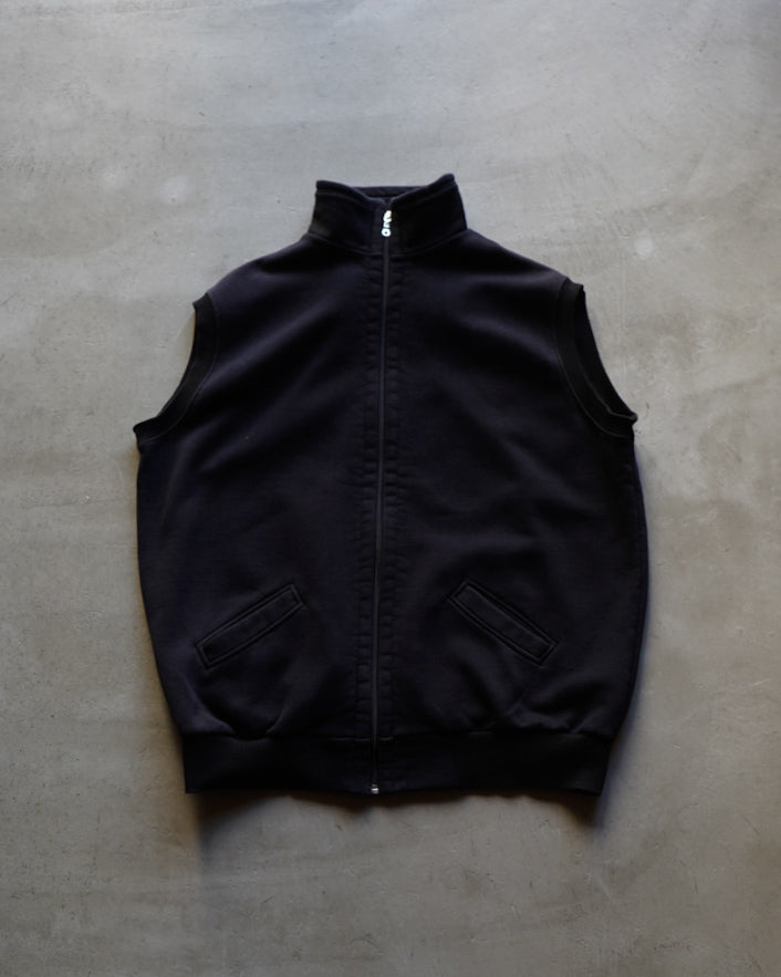 TRIKOPEN stand collar zip up vest