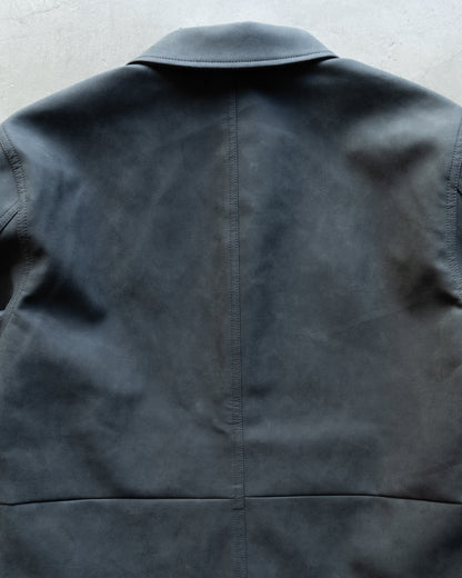 BANANA REPUBLIC fake leather tracker jacket