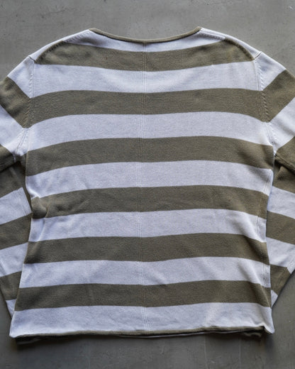 Border design summer long sleeve tee