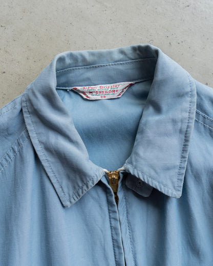 40's "McGREGOR" light blue drizzler Sport jacket