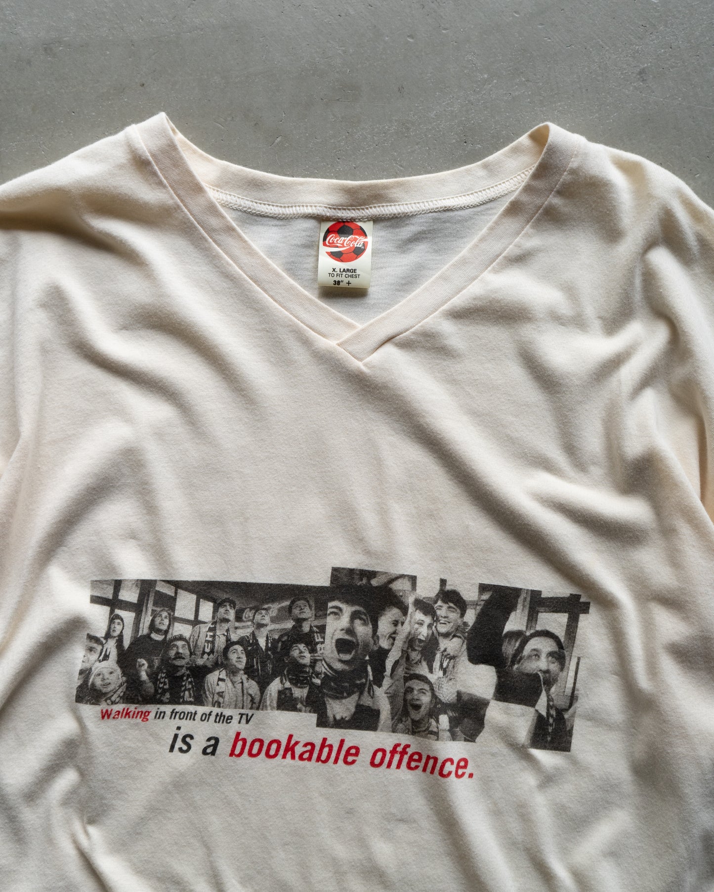 96's coca cola advertising tee