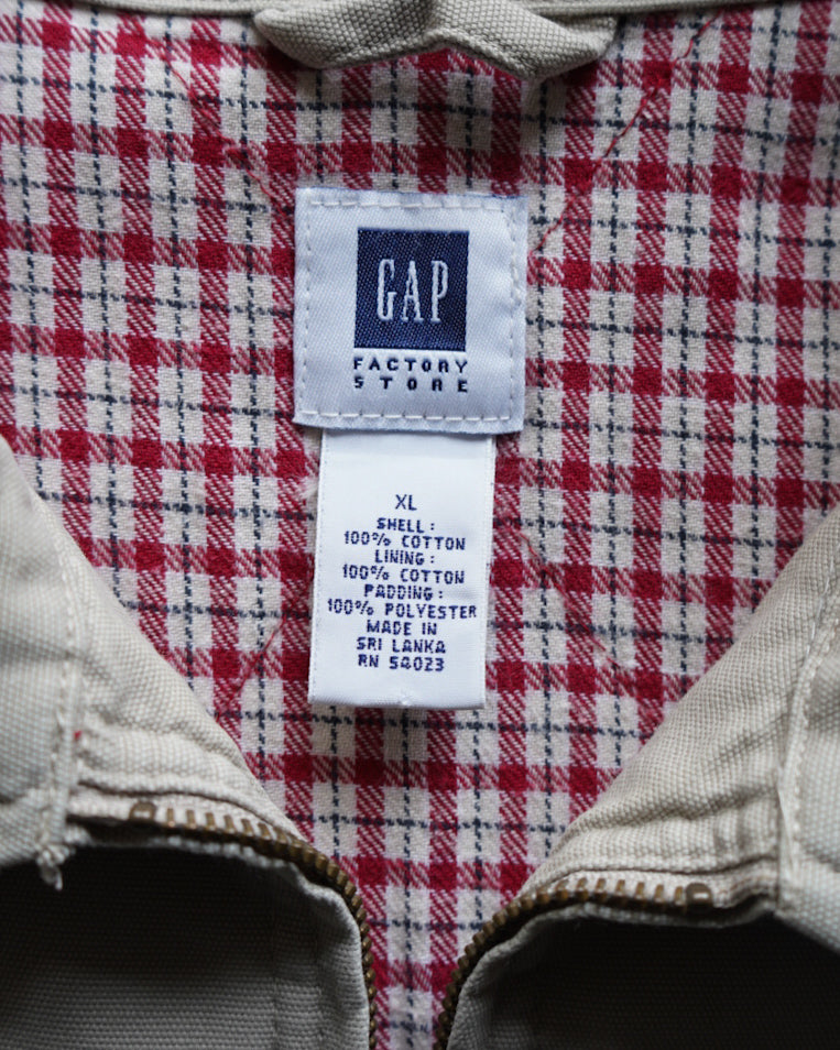 90s old GAP cotton Drizzler Jacket