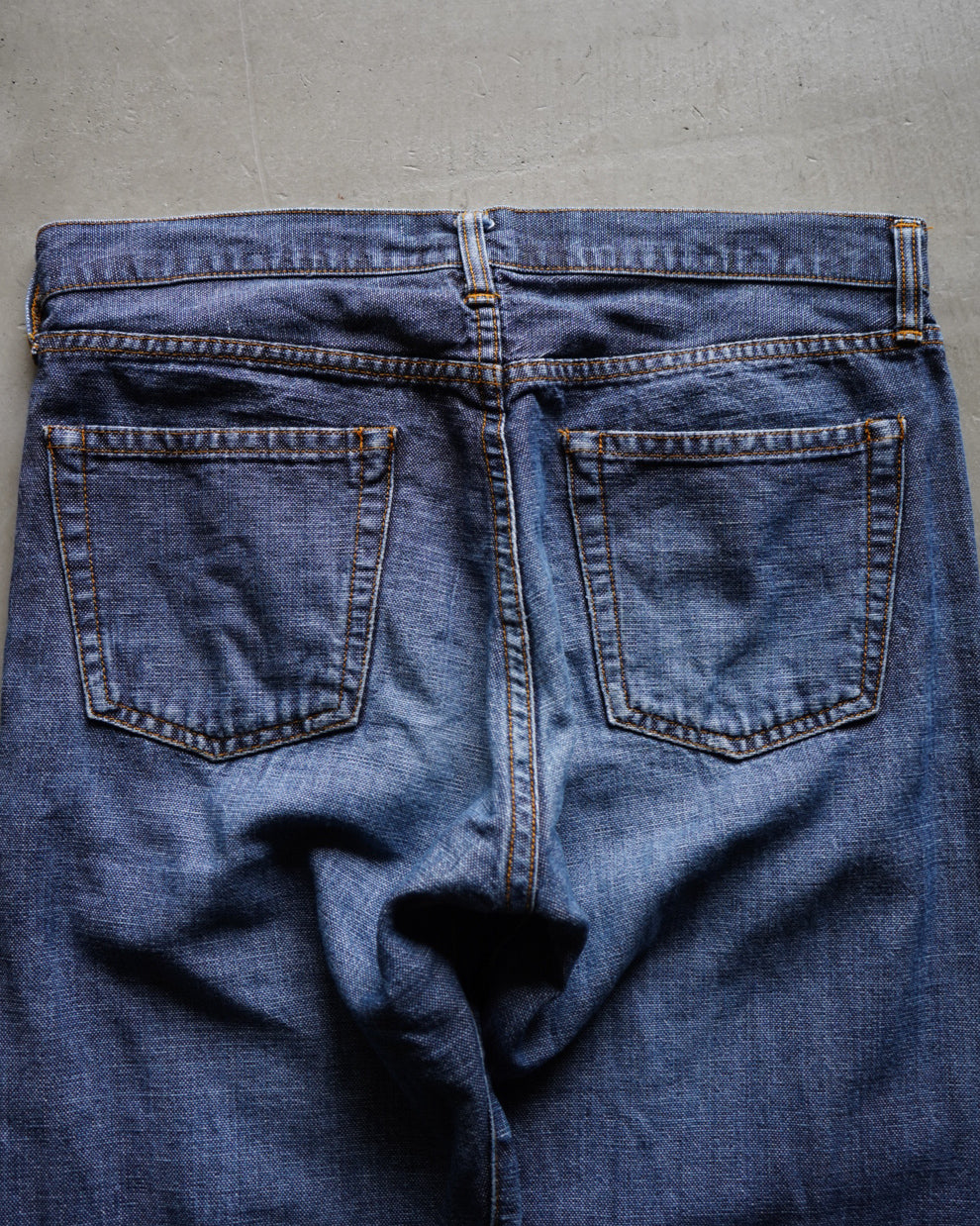 COMME des GARÇONS HOMME  straight silhouette denim pants