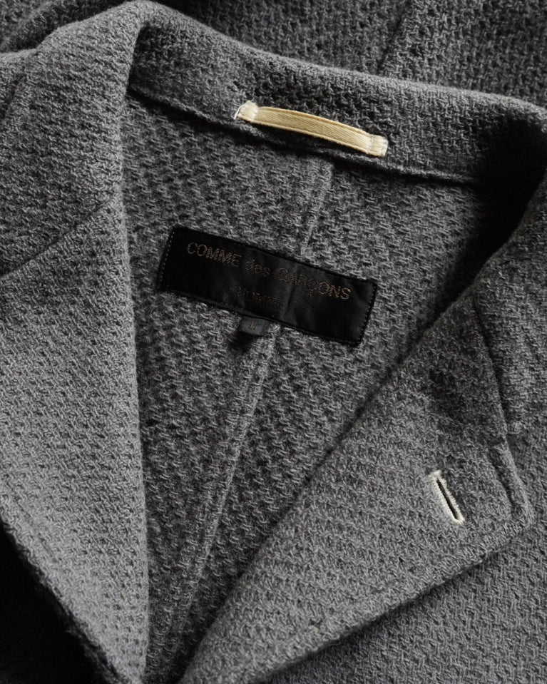 AD2000 COMME des GARCONS button up wool jacket