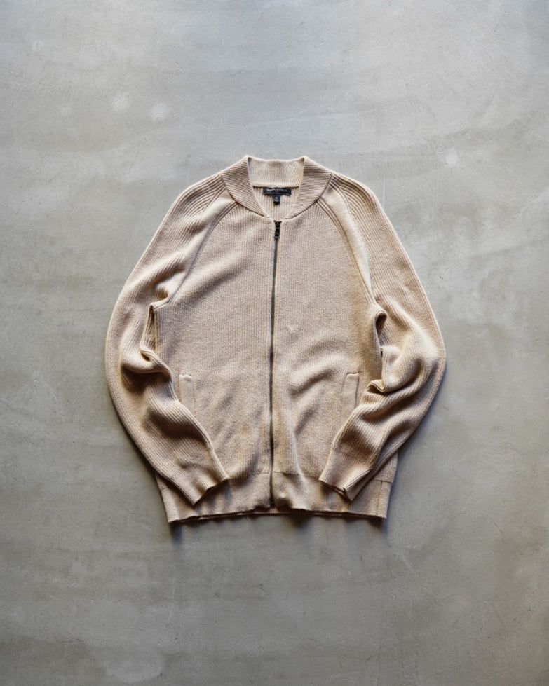 BANANA REPUBLIC Driver's Zip Up cotton Knit