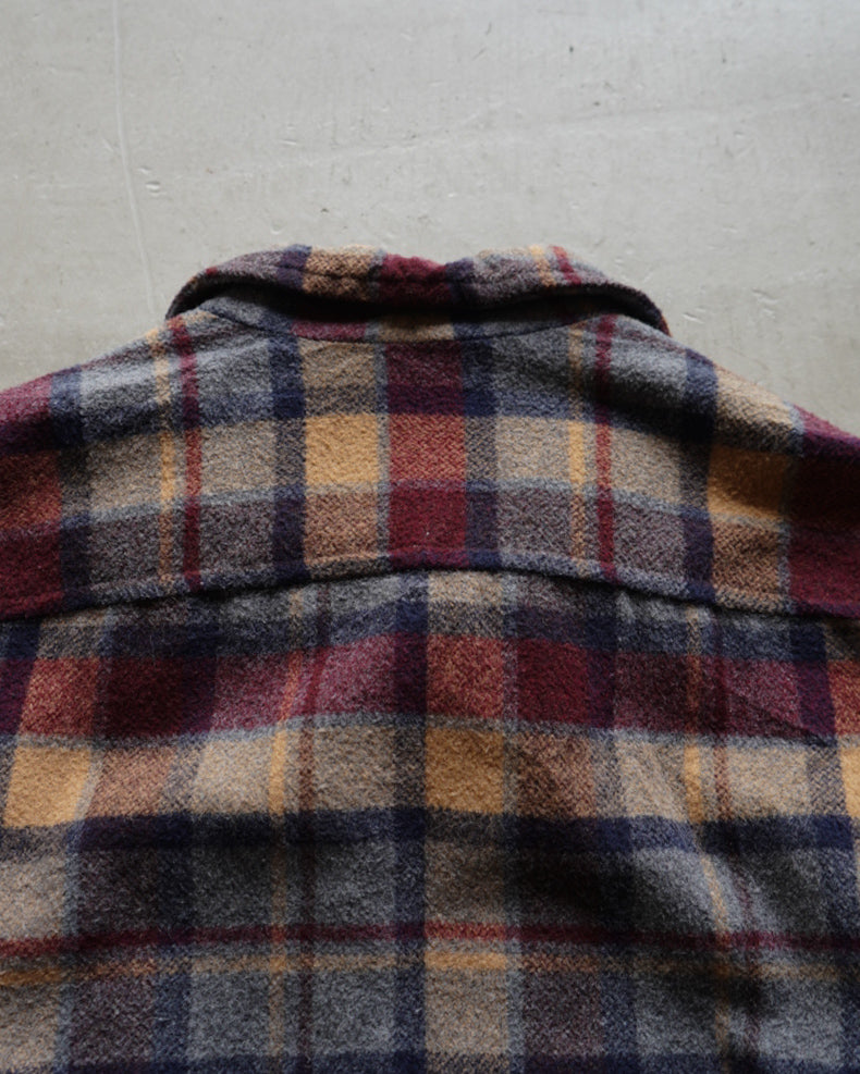 LACOSTE fleece quilting zip-up jacket