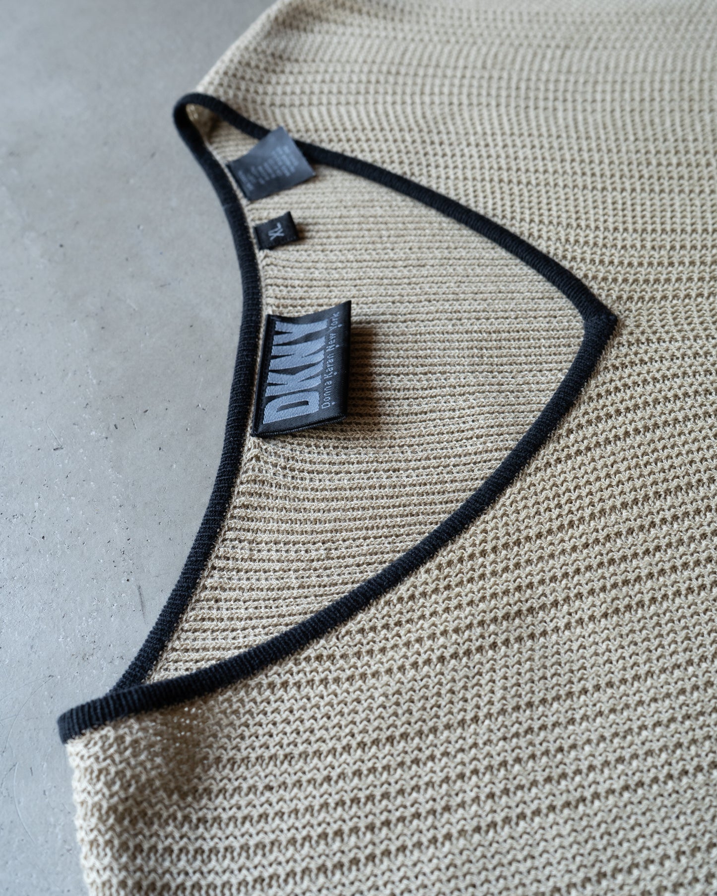 DKNY cotton rayon vest