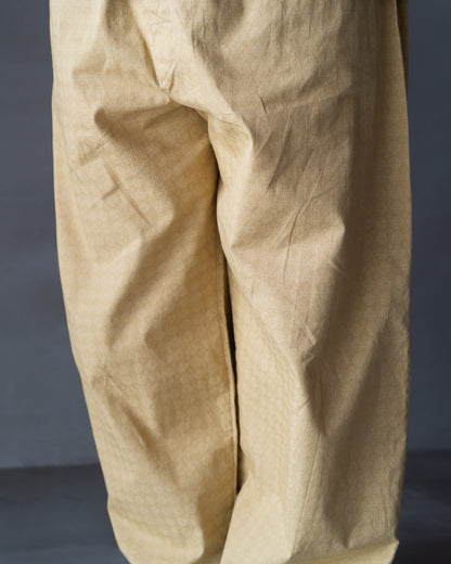 all pattern design mustard easy pants