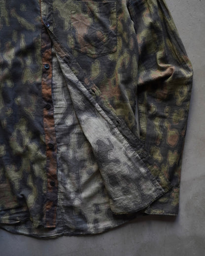 DRIES VAN NOTEN Cotton Sheer All-over design shirt