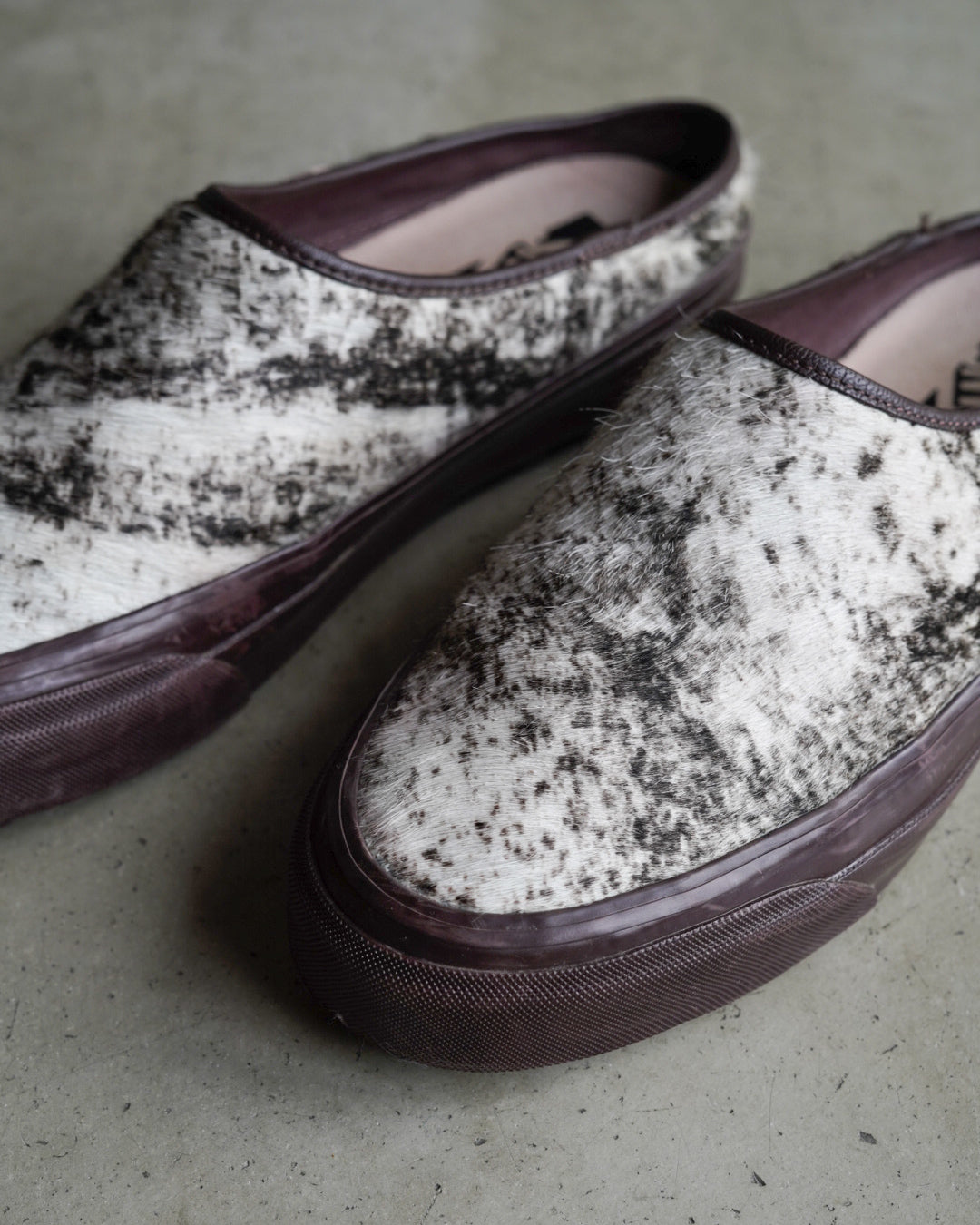 VANS Hair Calf Marble Slip-On
