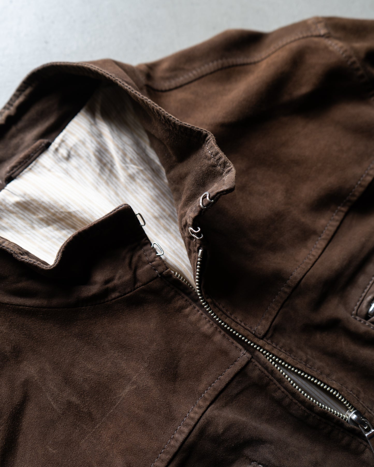 DESIREE suede leather jacket