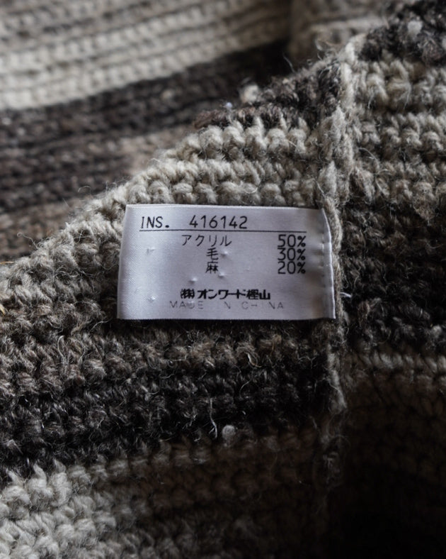 calvin klein gradation design v  neck knit  sweater