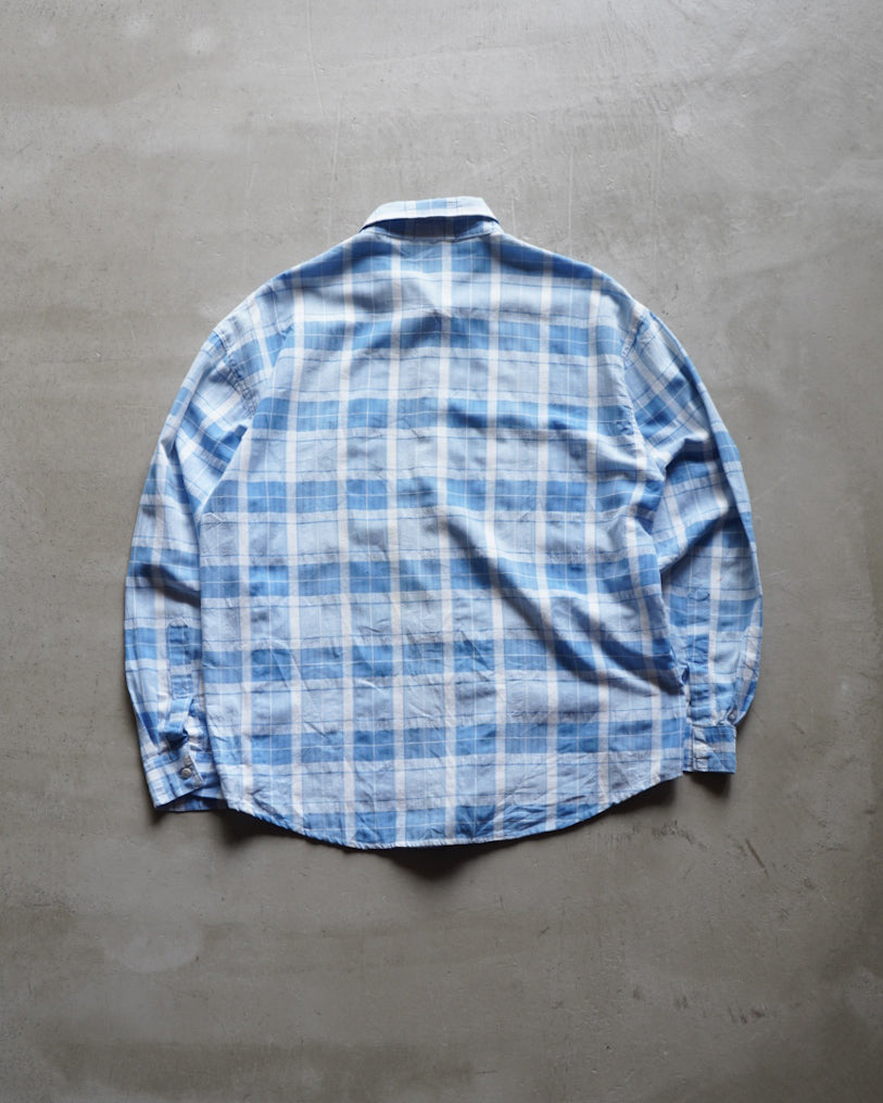 UOMO MODA check design shirt