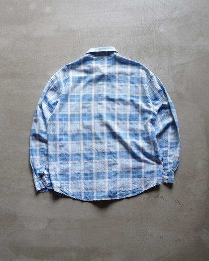 UOMO MODA check design shirt